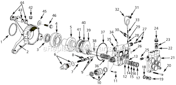Part Location Diagram of PM025100AV Campbell Hausfeld Pump Head Bolt